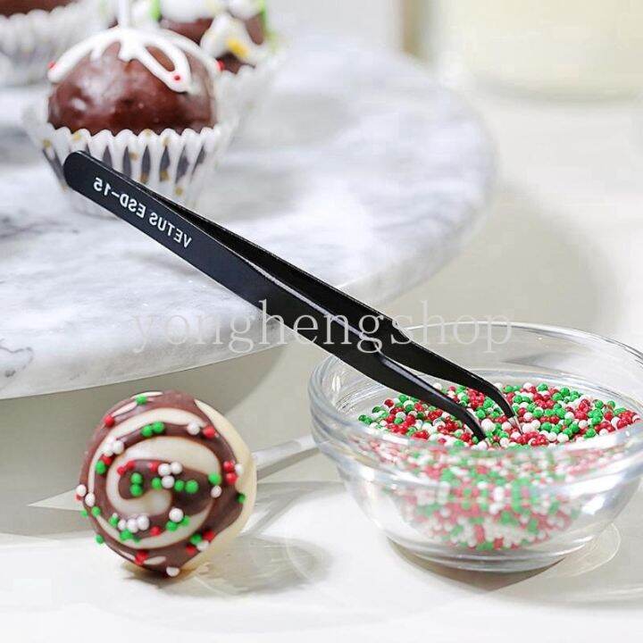 【Ready stock】 Sugar Beads Seaweed Tweezer Nori Forceps Clip Cake Decor Baking Pastry Tool