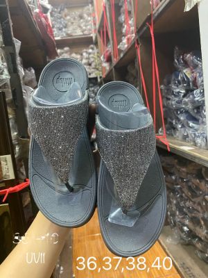 (สินค้าขายดี) SIZE.36-40 EU รองเท้าแตะFitflop รองเท้าแตะผู้ใหญ่ เทา รองเท้าแตะลำลอง รองเท้าแตะสวม รองเท้าแตะแฟชั่น นุ่ม เบา ใส่สบาย [SDT015]