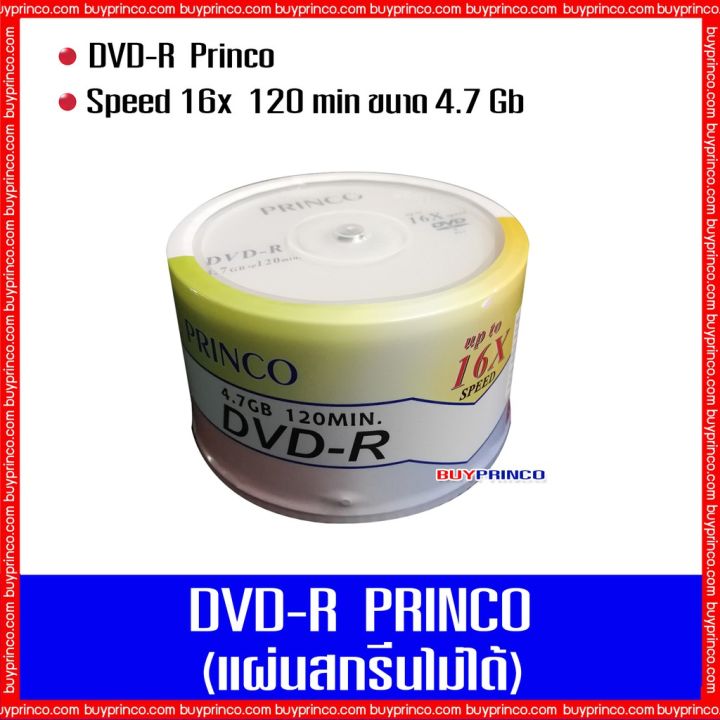 แผ่นดีวีดี-พริงโก้-dvd-r-princo-แยกขายปลีก