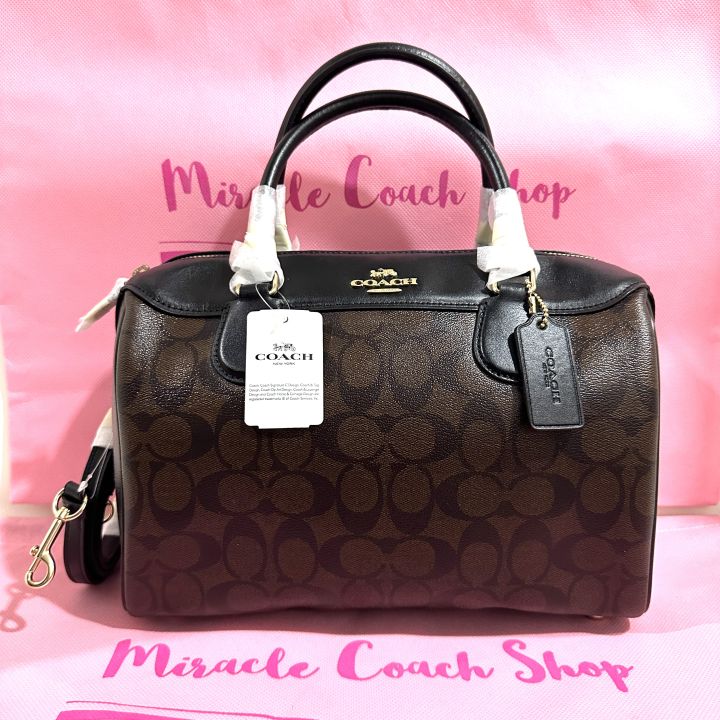 Coach แท้ มีตำหนิ ทรงหมอน 12 นิ้ว มีหมุดที่ฐาน ลดราคาล้าง stock COACH ...