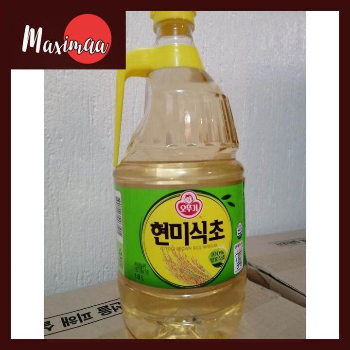 Maximaa Ottogi Brown Rice Vinegar 1.8L Lazada PH