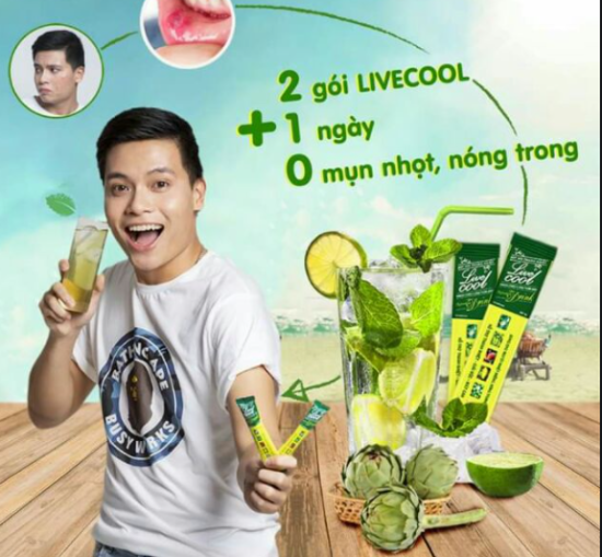 Sủi thanh nhiệt livecool, thanh nhiệt, giải độc, mát gan, nhiều vị - ảnh sản phẩm 1