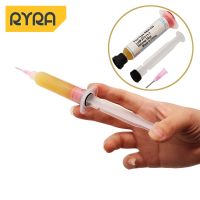 ◇﹍ Solder Paste 10cc RMA223 RMA-223 Soldering Paste Flux Solder Grease For Phone LED BGA SMD PGA PCB Repair Needles Rework Tools