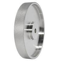 CBN Grinding Wheel, 6Inch Dia x 1Inch Wide, with 1/2Inch Arbor, Diamond Grinding Wheel for Sharpening HSS