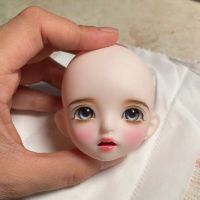 ตุ๊กตาแต่งหน้าน่ารัก1/6 Bjd อุปกรณ์ตุ๊กตาเด็กดวงตา3D เด็กชุด Diy ของเล่น Kongliao