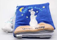 200-100sleep Bunny pat the bunny good night sleep pat the bunny Bunny cloth books 0-2 years old touch cloth book bedtime story American Golden Books Gold Award pattebunny