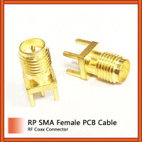 1ชิ้นRP SMAหญิงแจ็คRPSMA RF C Oaxเชื่อมต่อPCBสายตรงG Oldplatedใหม่ขายส่ง