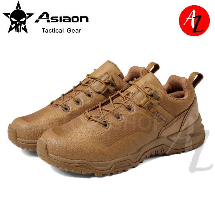 ASIAON 988 Tactical Boots Rain Proof Waterproof Training Shoes for