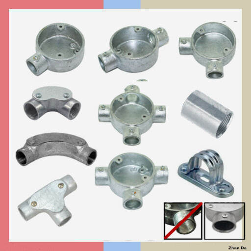 20MM GI Conduit Fitting ( W/O Thread ) TEE BOX / ELBOW GI BOX