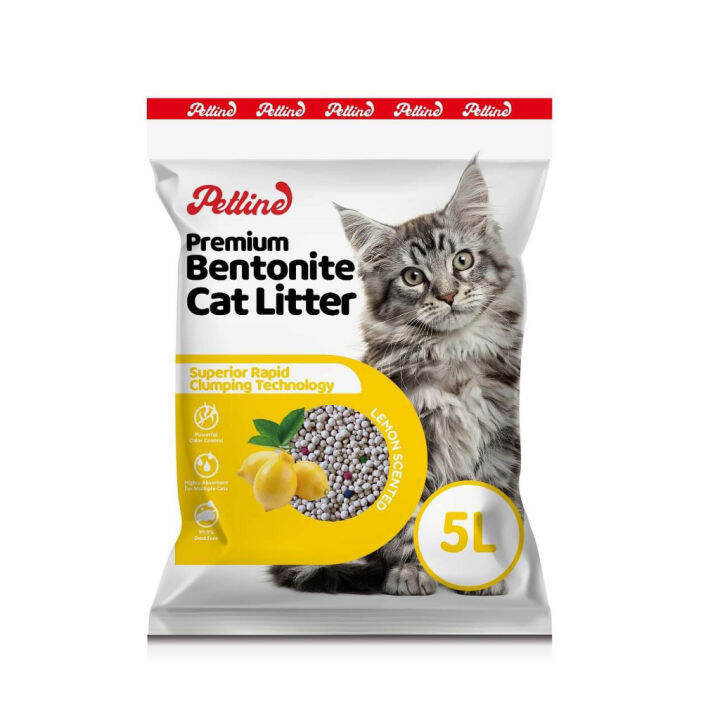 【Pet】 PETLINE Premium Bentonite Cat Litter Lazada PH