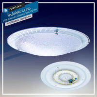 WH โคมไฟติดเพดานแก้วขุ่นขอบพระอาทิตย์ รุ่น WL-ET8804006-22W-LED-9W