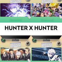 HunterxHunter แผ่นรองเมาส์ขนาดใหญ่ แผ่นรองเมาส์อนิเมะ สําหรับตกแต่งโต๊ะ แผ่นรองเมาส์เกมมิ่ง