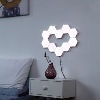 Quantum Light Led Hexagonal Lamps Modular Touch Sensitive Lighting Magnetic Hexagons Creative Decoration Wall Led Night Light