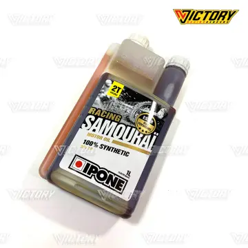 Ipone 2-Stroke Engine Oil Ipone Racing Samouraï strawberry 100% synthetic 1L