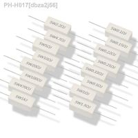 50pcs Cement Resistor SQP RX27-1 5W 0.1 0.15 0.22 0.25 0.33 0.47 0.5 1 1.5 2 2.2 3 4.7 5 20 22 33 47 51 100 300 470 1K RJ Ohm