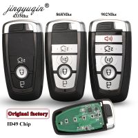 JHTJHNDTGFJHND Jingyuqin 434/868/902Mhz ID49สมาร์ทคีย์สำหรับ Ford Mondeo Mustang ฟิวชั่น F-250 F-350 F-450 F-550 2017 M3N-A2C93142600