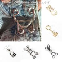 Detachable Metal Buttons Pants Pin Retractable Button Sewing Buckles for Jeans Perfect Fit Reduce Waist