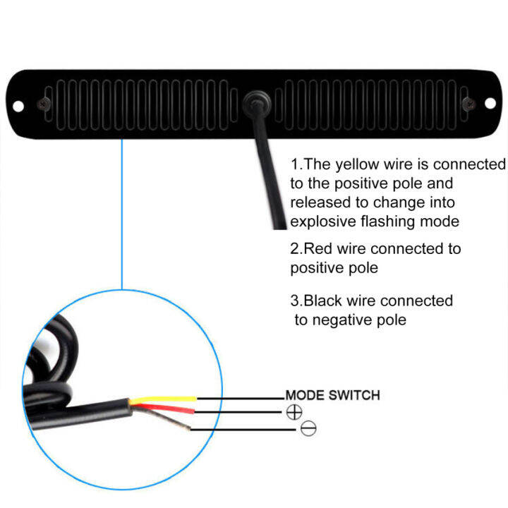 จัดส่งเร็ว-ไฟ-led-แสงไฟแฟลชเตือนฉุกเฉินสำหรับรถพ่วงรถบรรทุก24smd-12v-24v-strobos-ออโต้ไดโอดสีเหลืองสีขาวโคมไฟกระพริบ