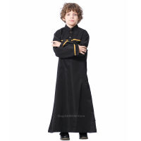 Teenagers Islamic Clothing Men Muslim Thobe Boy Saudi Arabia Abaya Children Jubba Pakistan Muslim Robe Ramadan Costumes Kaftan