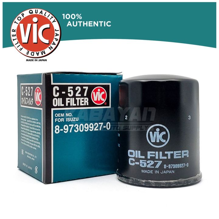 VIC Oil Filter C-527 for Isuzu D-max (Dmax) and Sportivo ( C527 )ღ ...