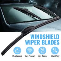 Car Windshield Wiper blades U type Universal Soft Rubber Frameless Bracketless car wipers 14 quot; 16 quot; 17 quot; 18 quot; 19 quot; 20 quot; 21 quot;