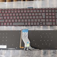 RU/JP/แป้นพิมพ์ภาษาอังกฤษแบบอเมริกันสำหรับ HP Omen 15-AX 15-AX000 15-ax001la 15-ax002la 15-ax202la 15-ax201la ไร้กรอบเรืองแสงสีแดง15-ax204la