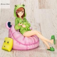 มาร์คอลเลกชั่นท่านั่งของขวัญเด็ก PVC Mikoto Misaka เครื่องประดับตุ๊กตาของเล่นฟิกเกอร์ภาพอนิเมะฟิกเกอร์แอคชั่น