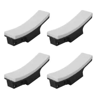 4X Exercise Bike Brake Pads Hairy Pad for Spinning Bike Brake Pads Bike Brake Group Replacement Part