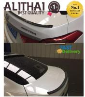 Alithai ตูดเป็ดคาร์บอน เคฟล่า Ducktail spoiler ลิ้นยาง ติดท้ายฝากระโปรง ดำ ซามูไร samurai (Carbon Black)