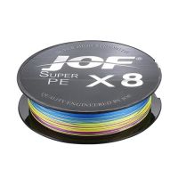 JOF 327Yds/300เมตรถักเอ็นตกปลา8เส้นมัลติฟิลา PE เอ็นตกปลา15-100LB ถัก Senar Pancing DYX3824สายเอ็นตกปลา