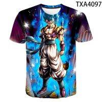 Summer dragon Ball Wukong Short sleeve T-shirt for men loose-fitting large size couple clothes