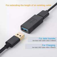 USB3.0 Female-to-female Adapter USB3.0 Extension Cable Extension USB Data Card Adapter W3M2