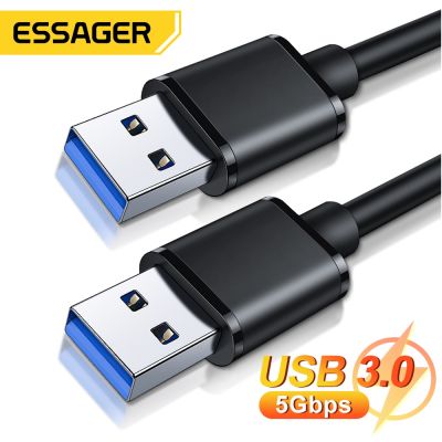 Chaunceybi Essager USB to Extension Cable Type A Male 3.0 Extender Radiator Hard Disk Webcom USB3.0