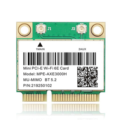 2X WiFi 6E 2400Mbps AX210 MPE-AXE3000H Wireless PCI-E Card for BT 5.2 802.11AX 2.4G/5G/6Ghz Wlan Network Card Adapter