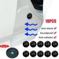 10PCS Car Door Anti-shock Silicone Pad Universal Buffer Gasket Anti-collision Sticker Auto Soundproof Crash Pad Car Accessories Car Door Protection