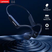 Lenovo X3 Pro/X4 Bluetooth Wireless Headphone Bone Conduction Earphone Ear-hook Music Sports Running Waterproof Headset with Mic Over The Ear Headphon