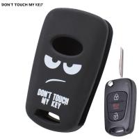 KLL For Kia K2 K5 Solaris Rio Soul Venga Picanto Sorento Ceed Sportage Silicone Remote Key Case Fob Shell Cover Skin Jacket Sleeve