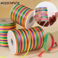 【YD】 50meters/Roll 1mm Korean Silk Macrame Cords Diy Jewelry Making Finding Necklace Accessories Supplies