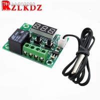 ♗ W1209 -50-100C DC 12V digital temperature controllear thermostat temperature control thermostat switch plate W1209 case