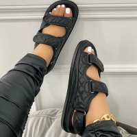 Summer Shoes Ladies Gladiator Sandals Ladies High Quality Ladies Shoes Summer Flat Heel Soft Sole Sandals2023