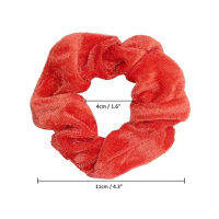 50pcs ขายส่งกำมะหยี่ผม scrunchies ผมยืดหยุ่น bobbles ผู้ถือหางม้า VINTAGE hair TIES อุปกรณ์เสริมสำหรับผู้หญิง25 colorrs