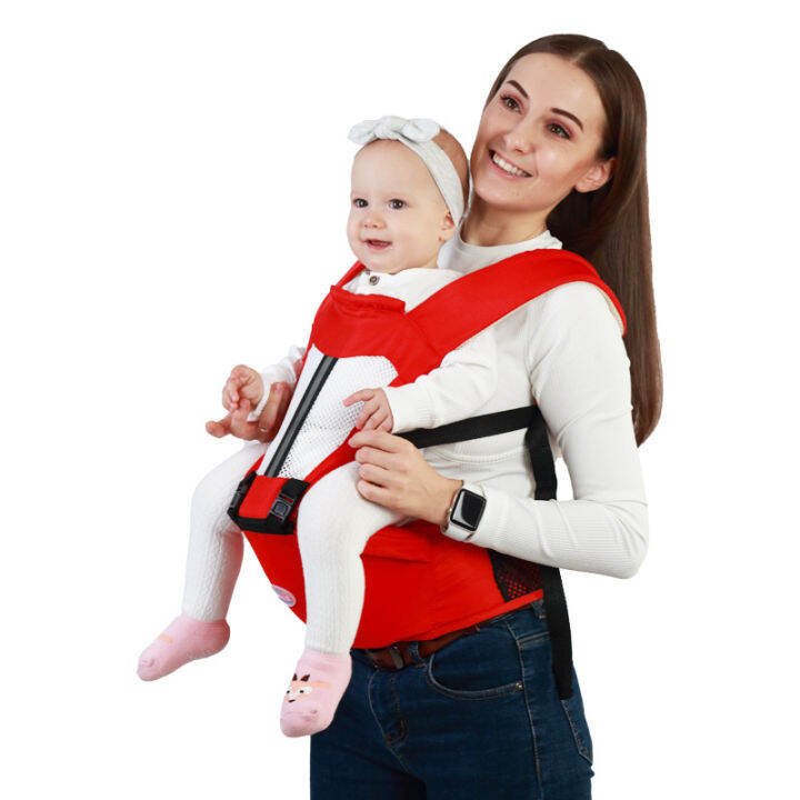 Baby carrier cross store back