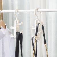 【CC】✥▽☌  5pcs Rotation Wall Hanging Storage Hangers Plastic Organization Rack Organizer Supplies for Closet Necktie