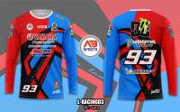 เสื้อพิมพ์ลายแขนยาว L-RACING03 รถแข่ง