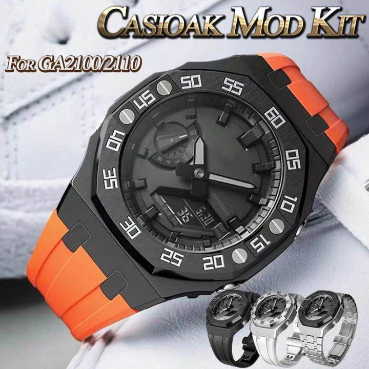 Casioak Mod Kit Gen4 Ga2100 Metal Bezel For Casio Modification 3rd 4rd