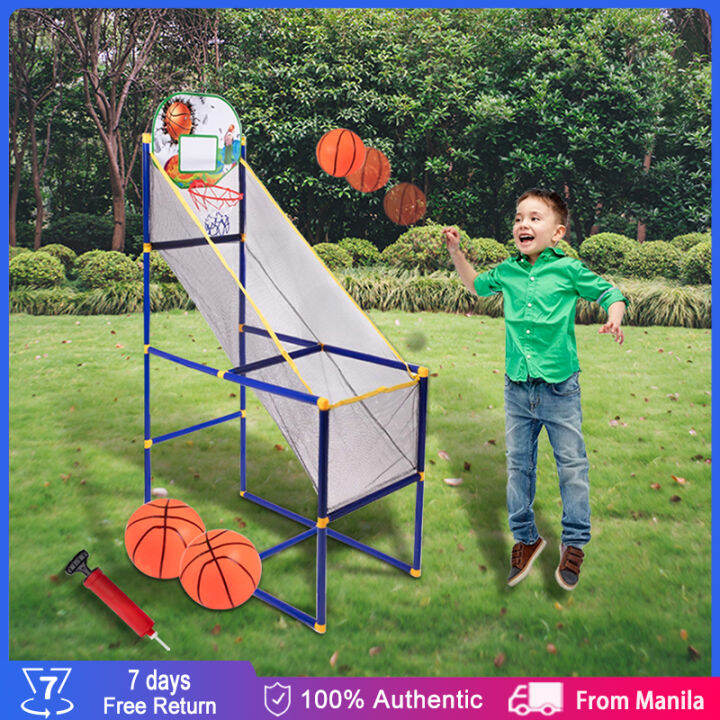 Basketball Ring and Board Set Basketball Arcade Game for Kids Single