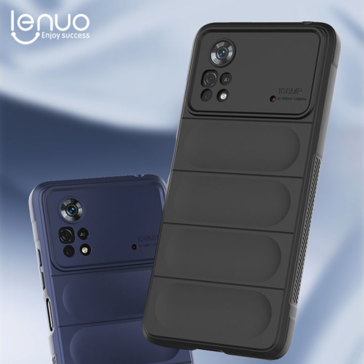Lenuo Phantom Shield Soft Silicone Tpu Phone Case For Xiaomi Poco X4 Pro 5g Poco X3 Pro X3 8198