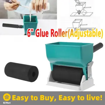 Glue Applicator, 180mL/320mL Portable Handheld Glue Applicator Roller  Manual Gluer for Woodworking(#1)