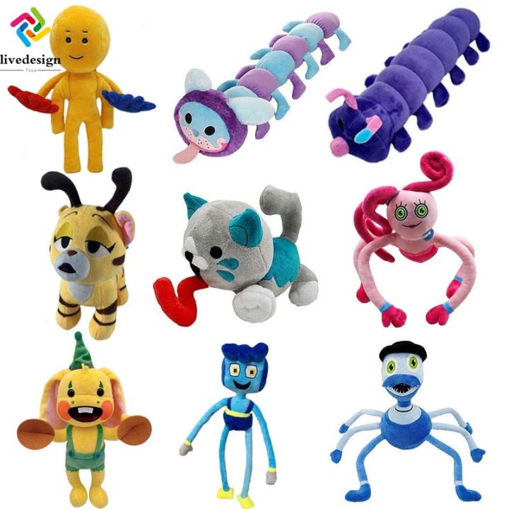 Compre Poppy huggy wuggy Playtime Plush Cute Stuffed Dolls para crianças e  adultos Jogo Fan Toys mamãe pernas longas Candy Cat Bunzo Bunny player Cat  Bee killy willy