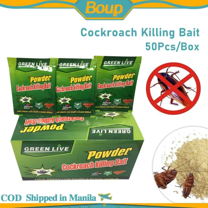 50Pcs/Box Cockroach Killer, Indoor Home Cockroach Killing Bait